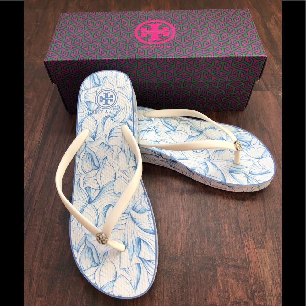 Tory Burch Thandie Wedge Flip Flop